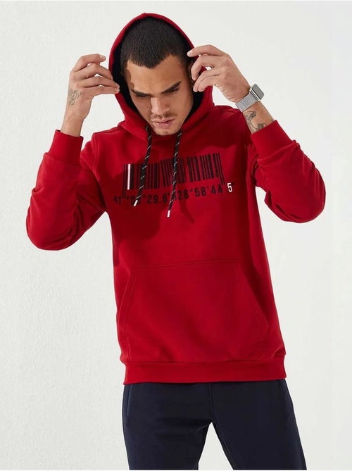 Sweat à capuche imprimé tommy - Kiabi Sweat à capuche imprimé tommy - Kiabi