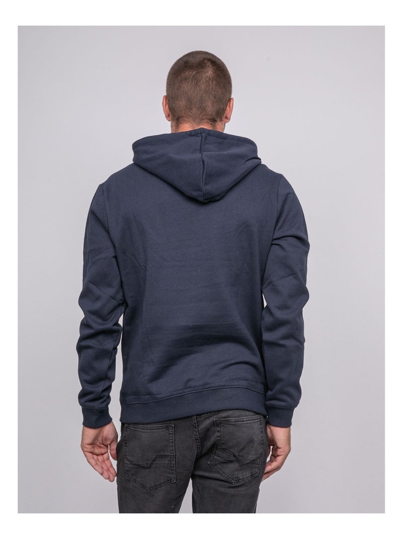 Sweat à capuche imprimé wadady Bleu marine - Kiabi