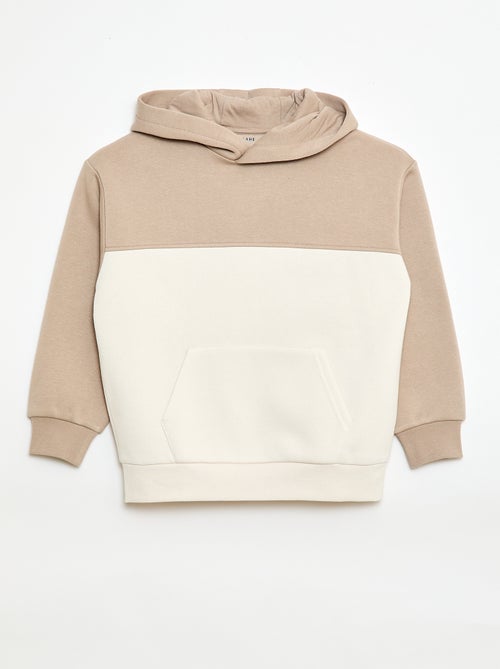 Sweat à capuche kangourou - Kiabi