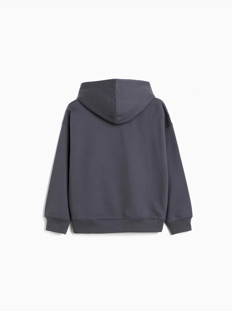 Sweat à capuche 'kuromi', mo fashion Gris - Kiabi