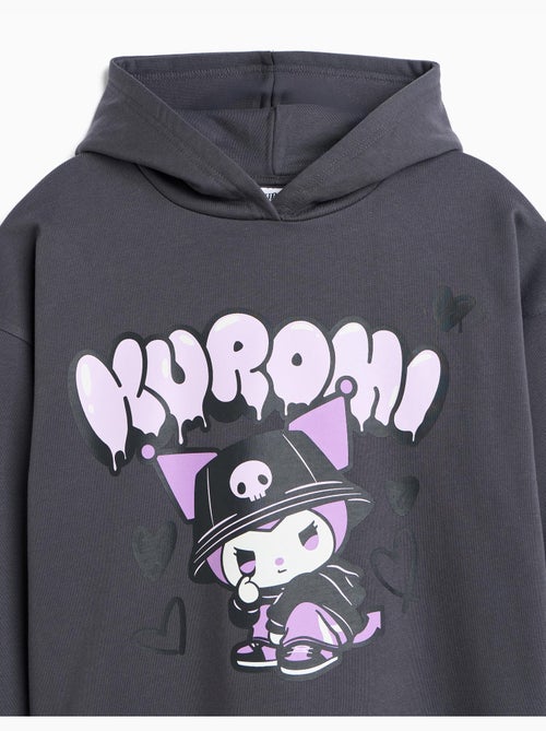 Sweat à capuche 'kuromi', mo fashion - Kiabi Sweat à capuche 'kuromi', mo fashion - Kiabi