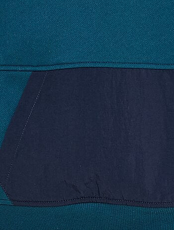 Sweat à capuche loose en polaire