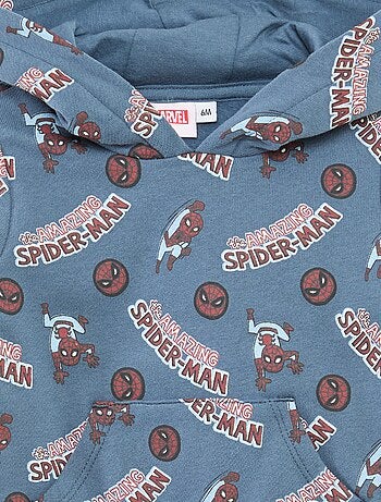 Sweat à capuche 'Marvel' ' Spiderman en coton