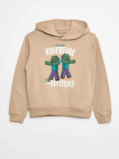 Sweat à capuche 'Minecraft' - Kiabi