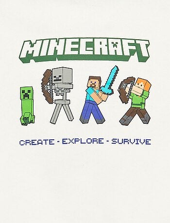 Sweat à capuche 'Minecraft'