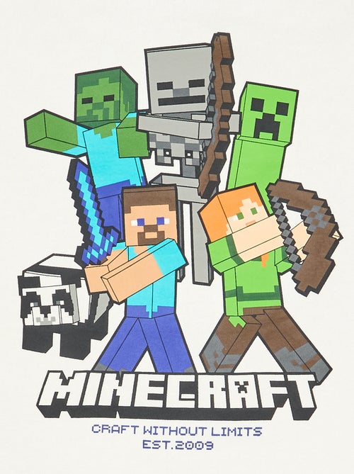 Sweat à capuche 'Minecraft' - Kiabi
