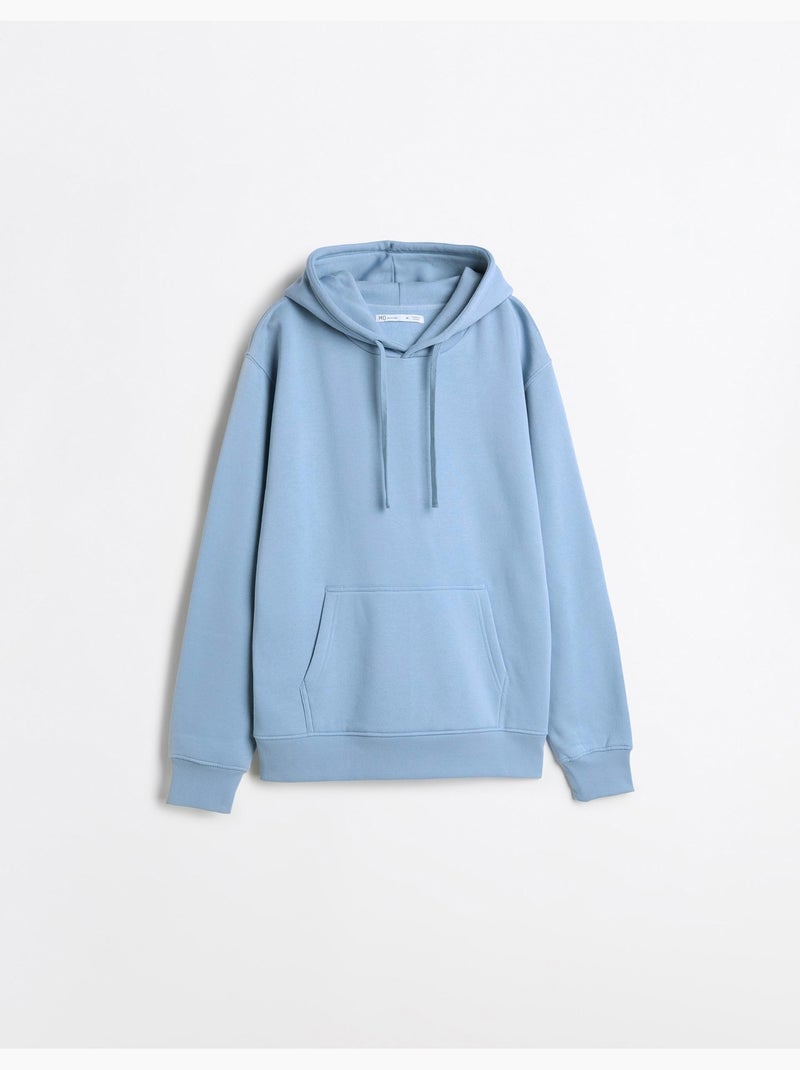 Sweat à capuche, mo fashion Bleu - Kiabi