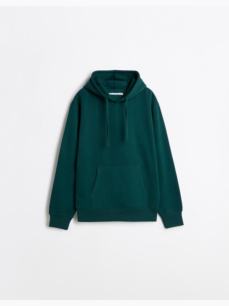 Sweat à capuche, mo fashion Vert - Kiabi