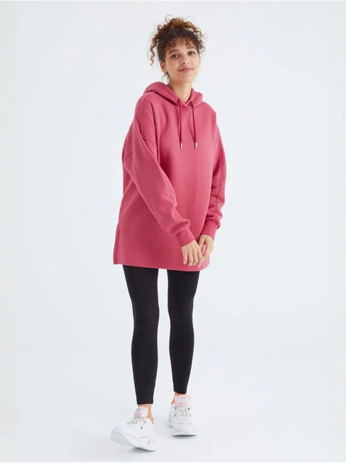 Sweat à capuche oversize avec poche tommy - Kiabi Sweat à capuche oversize avec poche tommy - Kiabi