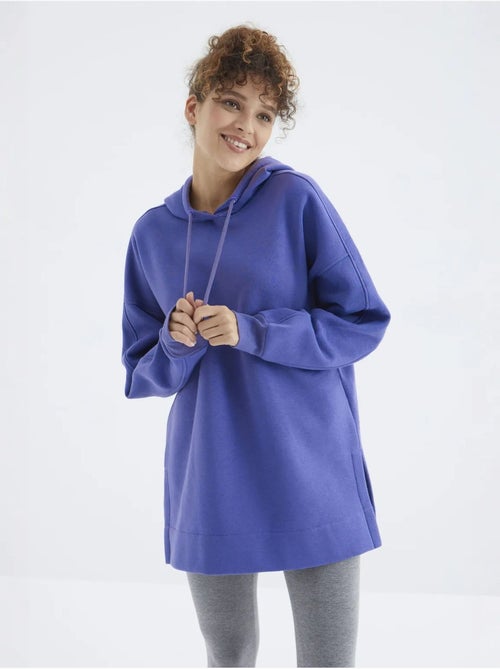 Sweat à capuche oversize avec poche tommy - Kiabi Sweat à capuche oversize avec poche tommy - Kiabi