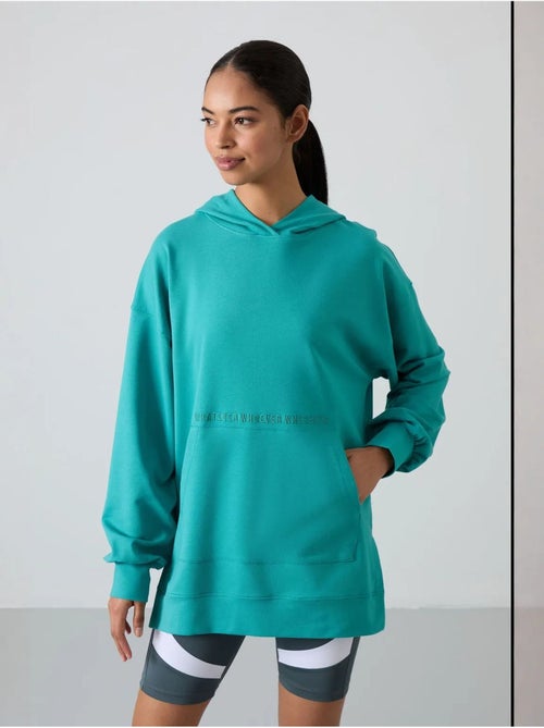 Sweat à capuche oversize imprimé tommy - Kiabi Sweat à capuche oversize imprimé tommy - Kiabi