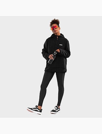 Sweat à capuche polaire femme sports d'hiver femme avoriaz-w
