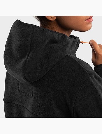 Sweat à capuche polaire femme sports d'hiver femme avoriaz-w