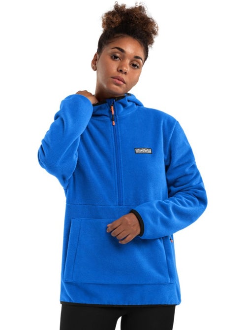 Sweat à capuche polaire femme sports d'hiver femme montreux-w - Kiabi