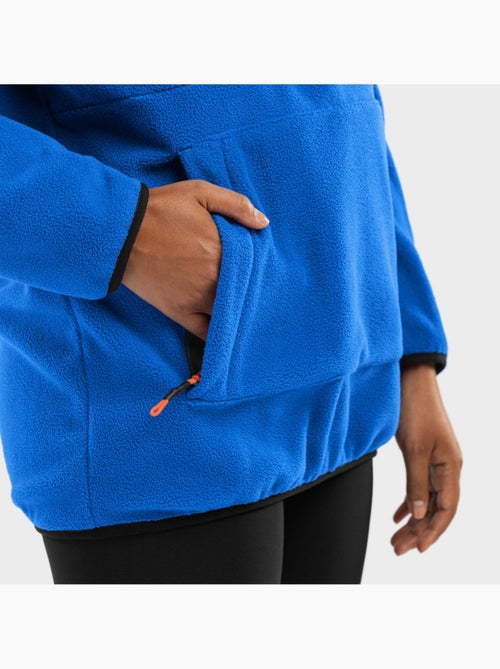 Sweat à capuche polaire femme sports d'hiver femme montreux-w - Kiabi