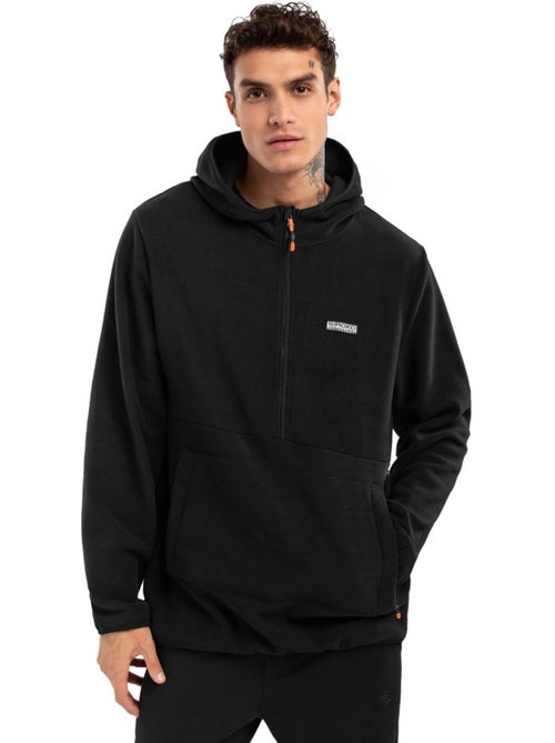Sweat à capuche polaire homme sports d'hiver homme avoriaz - Kiabi Sweat à capuche polaire homme sports d'hiver homme avoriaz - Kiabi