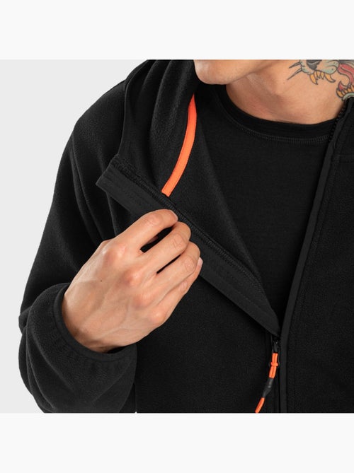 Sweat à capuche polaire homme sports d'hiver homme avoriaz - Kiabi Sweat à capuche polaire homme sports d'hiver homme avoriaz - Kiabi