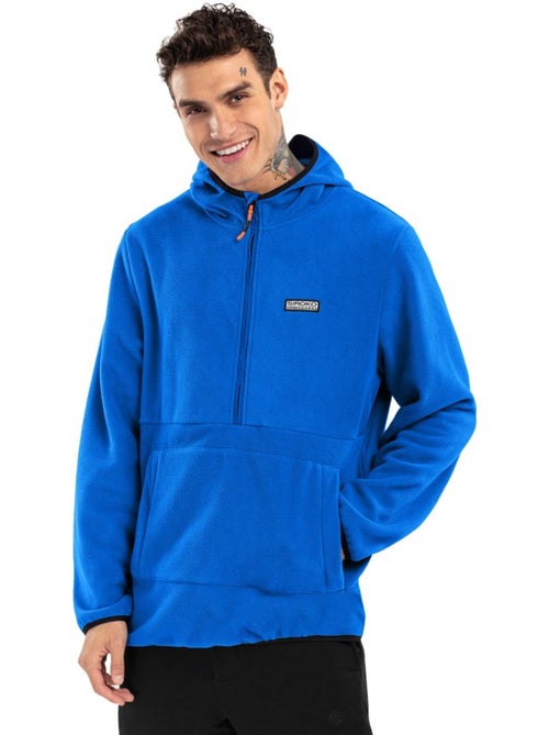 Sweat à capuche polaire homme sports d'hiver homme montreux - Kiabi