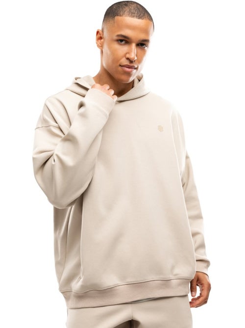 Sweat à capuche sport homme fitness homme motion sand - Kiabi