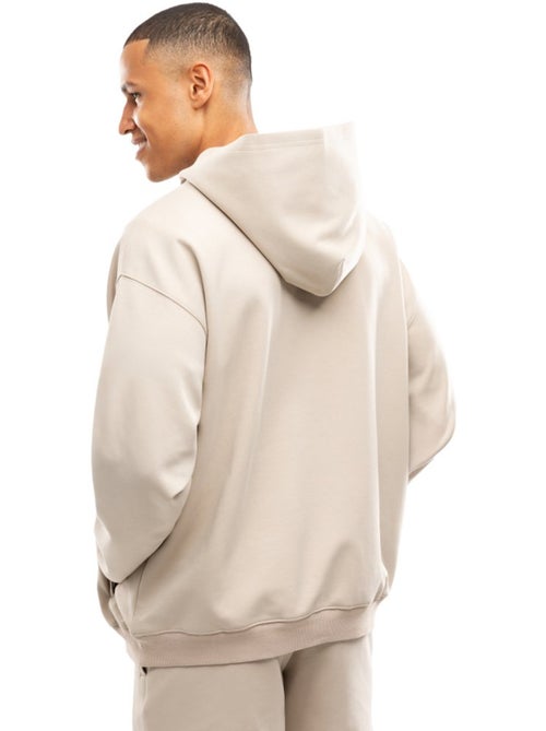 Sweat à capuche sport homme fitness homme motion sand - Kiabi