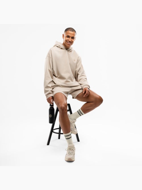 Sweat à capuche sport homme fitness homme motion sand - Kiabi