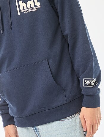 Sweat à capuche 'Stranger Things' imprimé recto-verso