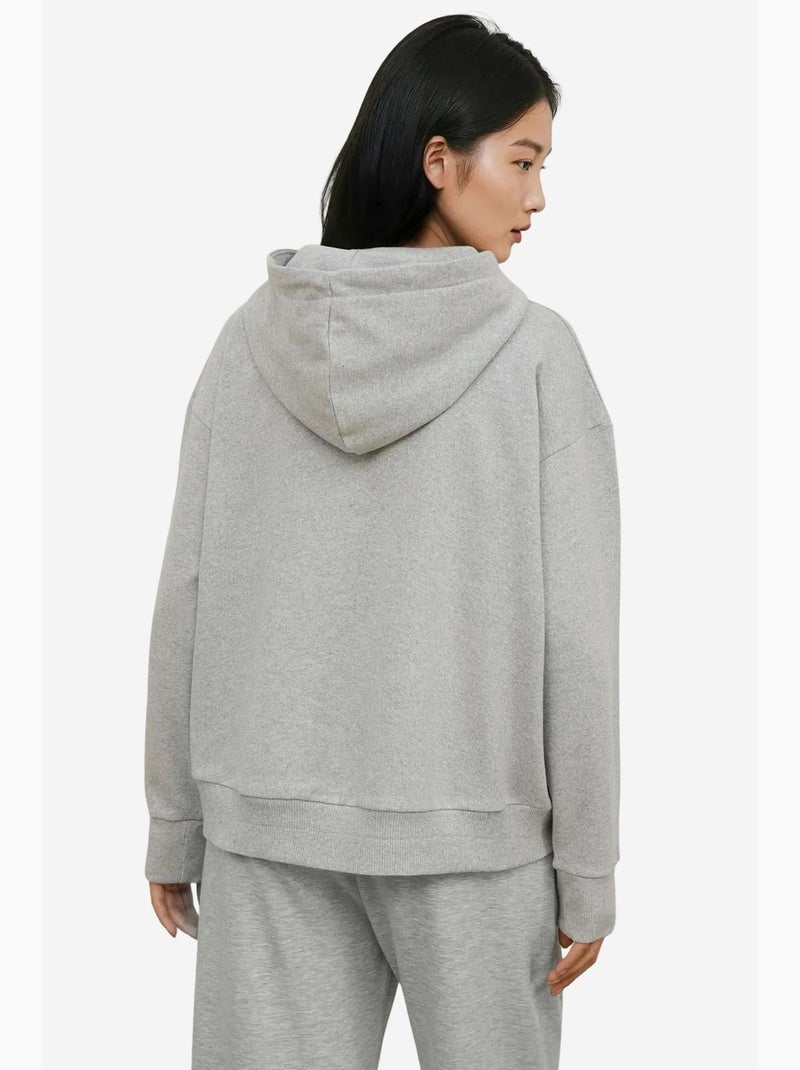 Sweat à capuche surdimensionné hiccup Gris - Kiabi