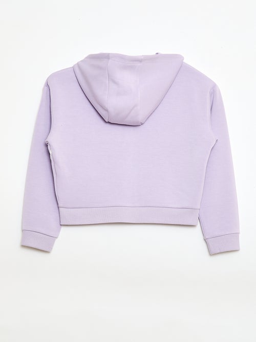 Sweat à capuche toucher doux - Kiabi
