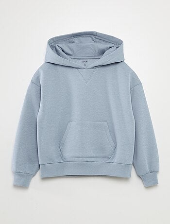 Sweat à capuche uni