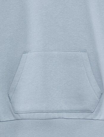 Sweat à capuche uni