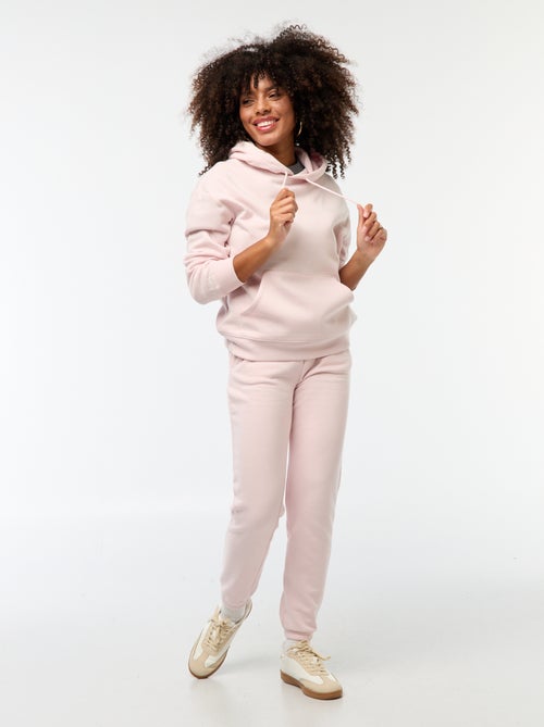 Sweat à capuche uni - Kiabi