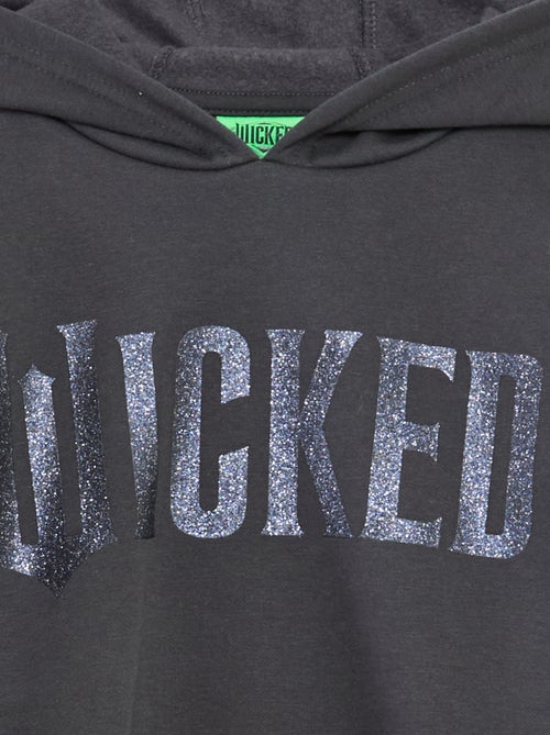 Sweat à capuche 'Universal' 'Wicked' en coton uni - Kiabi