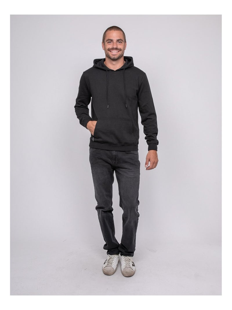 Sweat à capuche wadol Noir - Kiabi