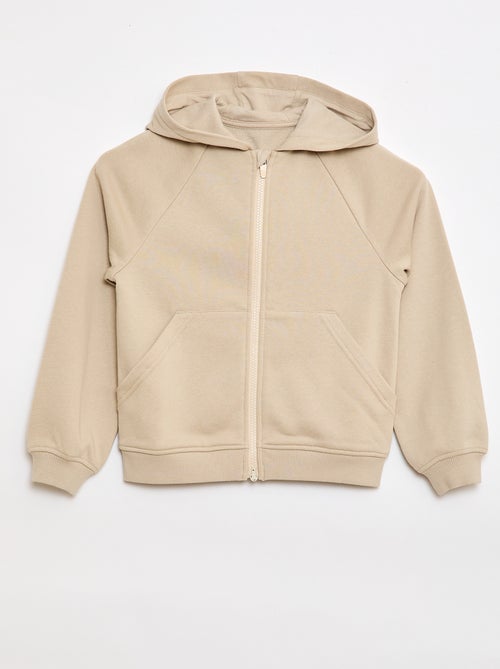 Sweat à capuche zippé - Collection facile à enfiler - Kiabi