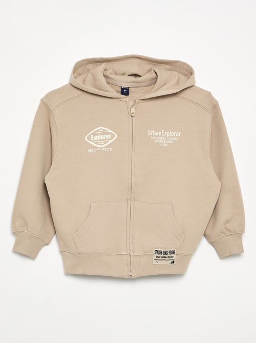Sweat à capuche zippé - Kiabi Sweat à capuche zippé - Kiabi