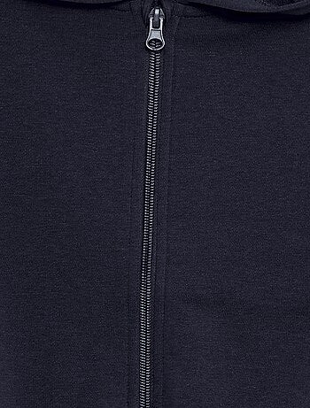 Sweat à capuche zippé