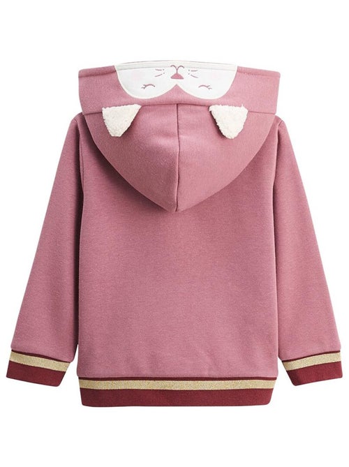 Sweat à capuche zippé enfant en molleton Matcha - Kiabi Sweat à capuche zippé enfant en molleton Matcha - Kiabi