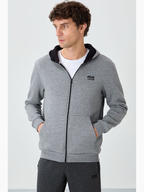 Sweat à capuche zippé homme tommy - Kiabi