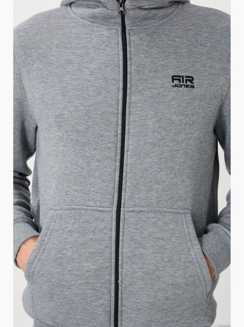 Sweat à capuche zippé homme tommy - Kiabi