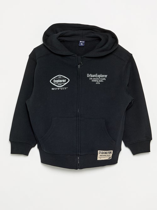 Sweat à capuche zippé - Kiabi Sweat à capuche zippé - Kiabi