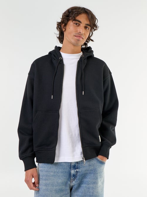 sweat à capuche zippée uni - Kiabi sweat à capuche zippée uni - Kiabi