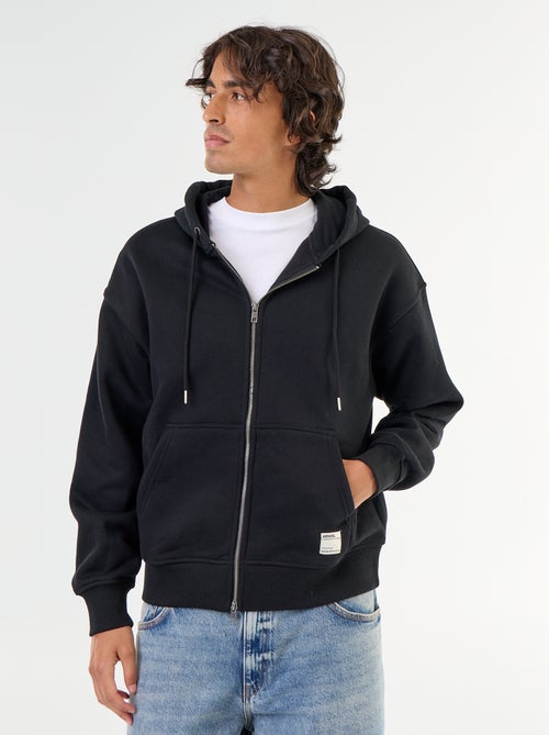 sweat à capuche zippée uni - Kiabi sweat à capuche zippée uni - Kiabi