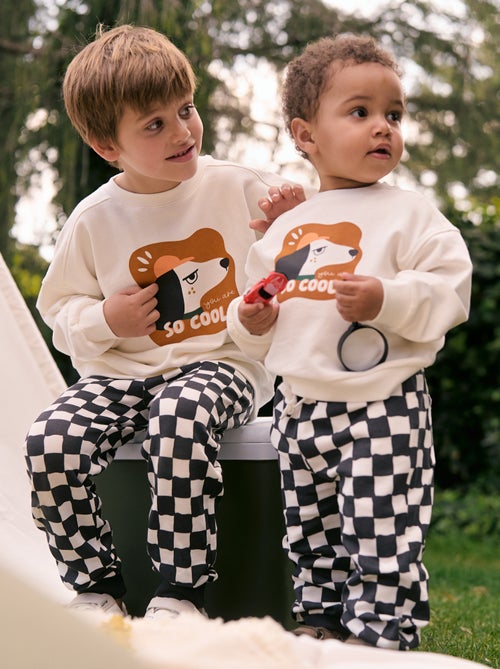 Sweat à col rond - Grafik Edition - Kiabi