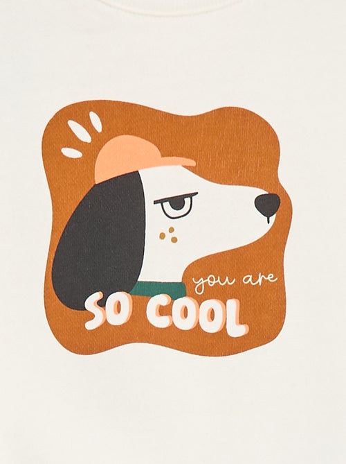 Sweat à col rond - Grafik Edition - Kiabi