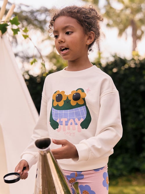 Sweat à col rond - Grafik Edition - Kiabi