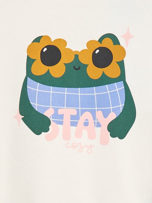 Sweat à col rond - Grafik Edition - Kiabi