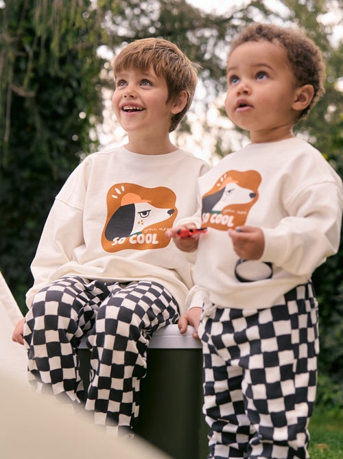 Sweat à col rond - Grafik Edition - Kiabi