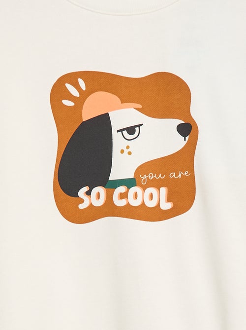 Sweat à col rond - Grafik Edition - Kiabi