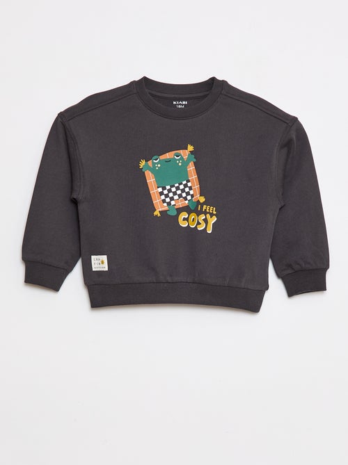 Sweat à col rond - Grafik Edition - Kiabi