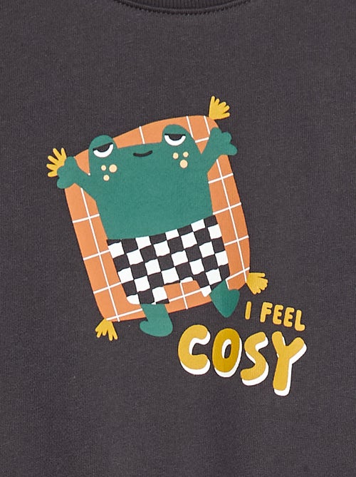 Sweat à col rond - Grafik Edition - Kiabi